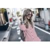 imageBsubseach Womens Long Sleeve Linen Swimsuit Cover Up Button Down Beach Cover Ups Summer Swim Shirt DressesPink