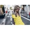 imageBsubseach Womens Long Sleeve Linen Swimsuit Cover Up Button Down Beach Cover Ups Summer Swim Shirt DressesYellow
