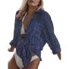 H-dark Blue Stripes