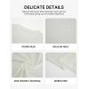 imageBsubseach Crochet Tops for Women Short Sleeve Cover Ups for Swimwear Women Knit Hollow Out Sweater Mesh Top 2025White