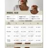 imageBsubseach Women Swimsuit Crochet Coverup Long Sleeve V Neck Beach Knit Bathing Suits Cover Ups Mesh Bikini Hollow Out Dress MBlack