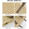 imageBsubseach Beach Bags for Women Straw Tote Bag Crochet Large Woven Shoulder Purse Handbag Summer Hobo Bag for VacationBeige