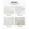 imageBsubseach Women Crochet Top Short Sleeve Swimsuit Coverup Summer Hollow Out Knit Tops Beach Cover UpWhite