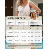 imageBsubseach Women Crochet Bathing Suit Cover Up Hollow Out Long Dress Sling Pool CoverupsWhite