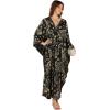 imageBsubseach Kaftan Dresses for Women Plus Size Caftan Batwing Sleeves Beach Cover Up Maxi Beach DressBlack