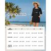 imageBsubseach Terry Cloth Swim Coverup  Women Long Sleeve Hooded Swimsuit Coverup Zipper Beach Coverups Robes with PocketsBlack