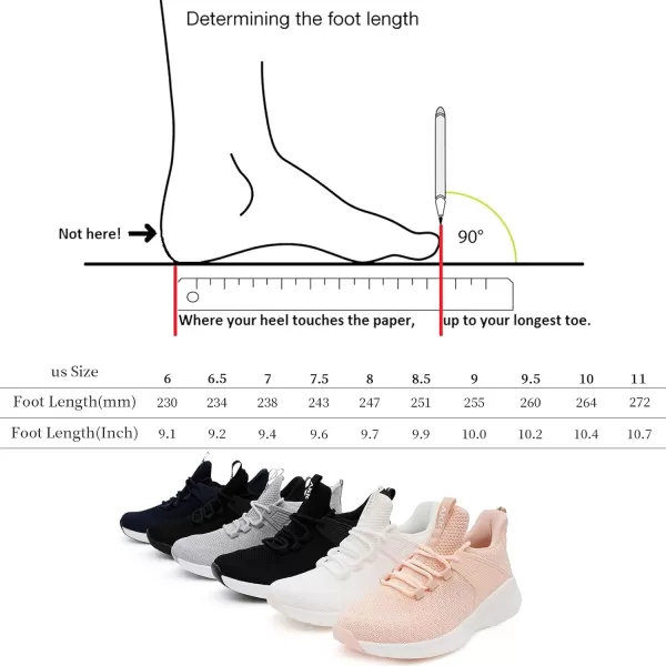 imageAkk Womens Running Workout Shoes  Non Slip Lightweight Gym Mesh Sneakers for Walking Tennis Training Outdoor SportGrey