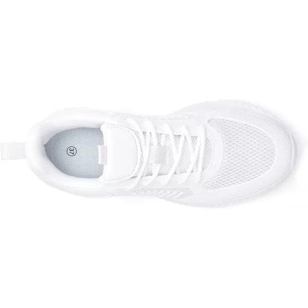 imageAkk Womens Walking Shoes Sneakers  Slip On Memory Foam Lightweight Workout Tennis Running Shoes2203white