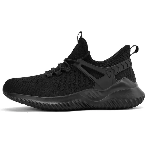 imageAkk Black Running Shoes for Men  Casual Non Slip Walking Tennis Shoes for Gym Sport Exercise Soft Lightweight Mens Workout Sneakers MeshAllblack Size 13Akk Black Running Shoes for Men  Casual Non Slip Walking Tennis Shoes for Gym Sport Exercise Soft Lightweight Mens Workout Sneakers MeshAllblack Size 13