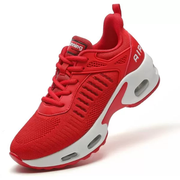 imageAkk Women Air Shoes Running Sneakers Tennis Walking Shoes Mesh Breathable Gym Work Fashion SneakersCrednewcool