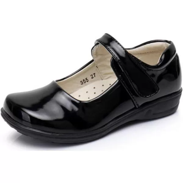 imageGirls Mary Jane School Uniform Shoes Strap Dress Uniform Flats Black Toddler size 95Girls Mary Jane School Uniform Shoes Strap Dress Uniform Flats Black Toddler size 95