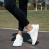 imageWhite Sneakers for Women Walking Tennis Shoes Comfortable Memory Foam Womens Running Workout Gym Fashion Shoes White Size 85