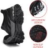imageWomens Sneakers Air Running Shoes  Non Slip Tennis Shoes Women Black Walking Shoes for Athletic Gym Workout Jogging Cross Trainers Size 85