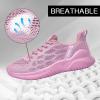 imageWomens Tennis Shoes Fashion Running Shoes Comfortable Nurses Shoes Memory Foam Cute Sneakers for Gym Jogging Mauve Size 105