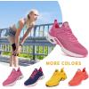 imageWomens Walking Shoes Lightweight Running Shoes Womens Tennis Shoes Non Slip Air Shoes Breathable Mesh Air Cushion Sneakers for Gym Workout Sports Ping Size 8 DPink