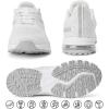 imageWomens White Sneakers Walking Shoes  Air Cushion Workout Lightweight Running Shoes for Women Anti Skid Tennis Shoes for Jogging Gym Athletics Size 8