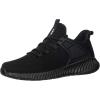 imageRunning Shoes for Men Sneakers Lightweight Comfy Casual Memory Foam Workout Shoes for Walking Tennis Athletic Indoor Outdoor All Black 7