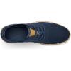 imageMens Dress Casual Shoes Oxfords Business Sneakers Lace Up Walking Knit Mesh Work Sneaker Navy Size 11