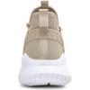 imageSlip On Tennis Shoes for Men  Non Slip Walking Casual Shoes Lightweight Breathable Athletic Road Running Workout Gym Jogging Basketball Sneakers MeshDarkgrey Size 11