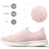 imageWomens Athletic Shoes Lightweight  Memory Foam Slip On Sneakers Pink