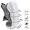 imageRunning Shoes for Men Sneakers  Lightweight Comfy Casual Memory Foam Workout Shoes for Walking Tennis Indoor Outdoor Mixblack Size 12