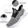 imageRunning Shoes for Men Sneakers  Lightweight Comfy Casual Memory Foam Workout Shoes for Walking Tennis Indoor Outdoor Mixblack Size 12