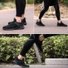imageRunning Shoes for Men Sneakers Lightweight Comfy Casual Memory Foam Workout Shoes for Walking Tennis Athletic Indoor Outdoor All Black 10