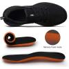 imageRunning Shoes for Men Sneakers Lightweight Comfy Casual Memory Foam Workout Shoes for Walking Tennis Athletic Indoor Outdoor All Black 10