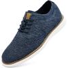 imageMens Oxfords Dress Shoes Mesh Sneakers LaceUp Business Casual Walking Lightweight Work Shoes Mixblue Size 115