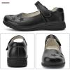 imageGirls Mary Jane School Uniform Shoes Black Star LittleKid 2