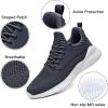 imageWomens Sneakers Tennis Shoes  Comfort Lightweight Non Slip Athletic Shoes for Gym Running Work Casual Dark Gray US 75