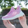 imageWomens Walking Shoes  Slip On Tennis Running Shoes Memory Foam Lightweight Work Sneakers for Indoor Outdoor GymD07 Pink