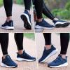 imageAkk Mens Athletic Walking Shoes  Running Tennis Shoes Jogging Lightweight Breathable Sneakers for Indoor Outdoor Gym Travel Navy 7