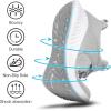imageAkk Running Shoes for Men Sneakers Lightweight Comfy Casual Memory Foam Workout Shoes for Walking Tennis Athletic Indoor Outdoor Grey 7