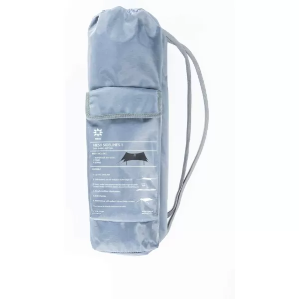 imageNeso Sidelines Grande  Versatile Sports Sun Shelter Patented Corners amp Poles 100 Recycled StakesNavy