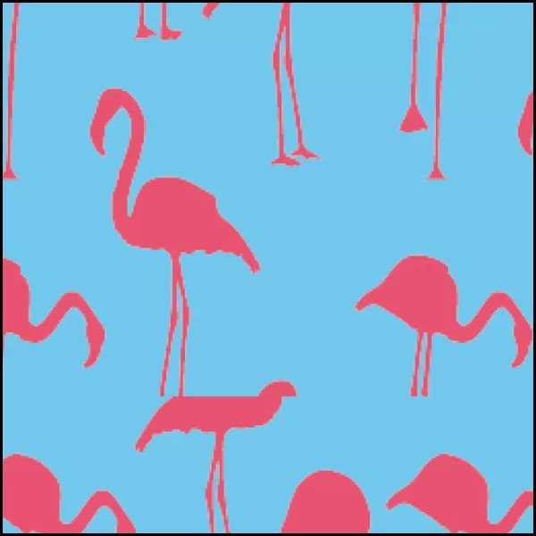imageNeso Tents Beach Tent with Sand Anchor Portable Canopy Sunshade  7 x 7  Patented Reinforced CornersPeriwinkle BlueFlamingos