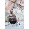 image2 Pack of Neso Lightweight Water Resistant Beach Chairs with Shoulder Strap and Slip Pocket  Folds Thin Aqua FrondsCamo
