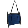 image2 Pack of Neso Lightweight Water Resistant Beach Chairs with Shoulder Strap and Slip Pocket  Folds Thin Aqua FrondsNavy