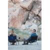 image2 Pack of Neso Lightweight Water Resistant Beach Chairs with Shoulder Strap and Slip Pocket  Folds Thin Aqua FrondsNavy