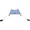 imageNeso Tents Beach Tent with Sand Anchor Portable Canopy Sunshade  7 x 7  Patented Reinforced CornersPeriwinkle BlueShibori Tie Dye