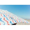 imageNeso Tents Beach Tent with Sand Anchor Portable Canopy Sunshade  7 x 7  Patented Reinforced CornersPeriwinkle BlueUSA Waves