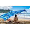 imageNeso Tents Beach Tent with Sand Anchor Portable Canopy Sunshade  7 x 7  Patented Reinforced CornersPeriwinkle BlueWhales