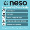 imageNeso Tents Beach Tent with Sand Anchor Portable Canopy Sunshade  7 x 7  Patented Reinforced CornersPeriwinkle BlueWhales