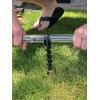 imageNeso Sidelines Grande  Versatile Sports Sun Shelter Patented Corners ampamp Poles 100 Recycled StakesBlack