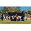 imageNeso Sidelines Grande  Versatile Sports Sun Shelter Patented Corners ampamp Poles 100 Recycled StakesBlack