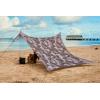 imageNeso Tents Grande Beach Tent 7ft Tall 9 x 9ft Reinforced Corners and Cooler PocketGrey Camo