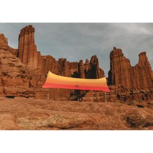 imageNeso Sidelines Grande  Versatile Sports Sun Shelter Patented Corners ampamp Poles 100 Recycled StakesSunset