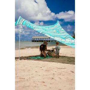 imageNeso Tents Grande Beach Tent 7ft Tall 9 x 9ft Reinforced Corners and Cooler PocketSwells